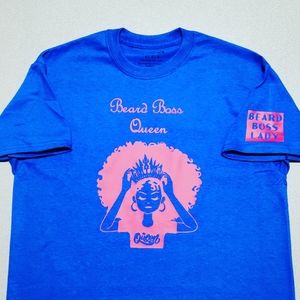 Beard Boss queen t shirt